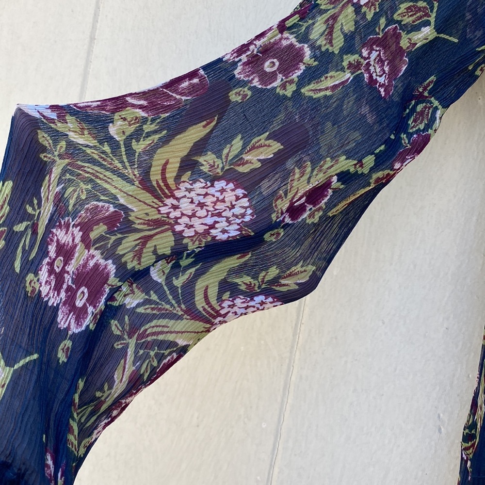 Zara Crepe Maxi Dress - Picture 4 of 7